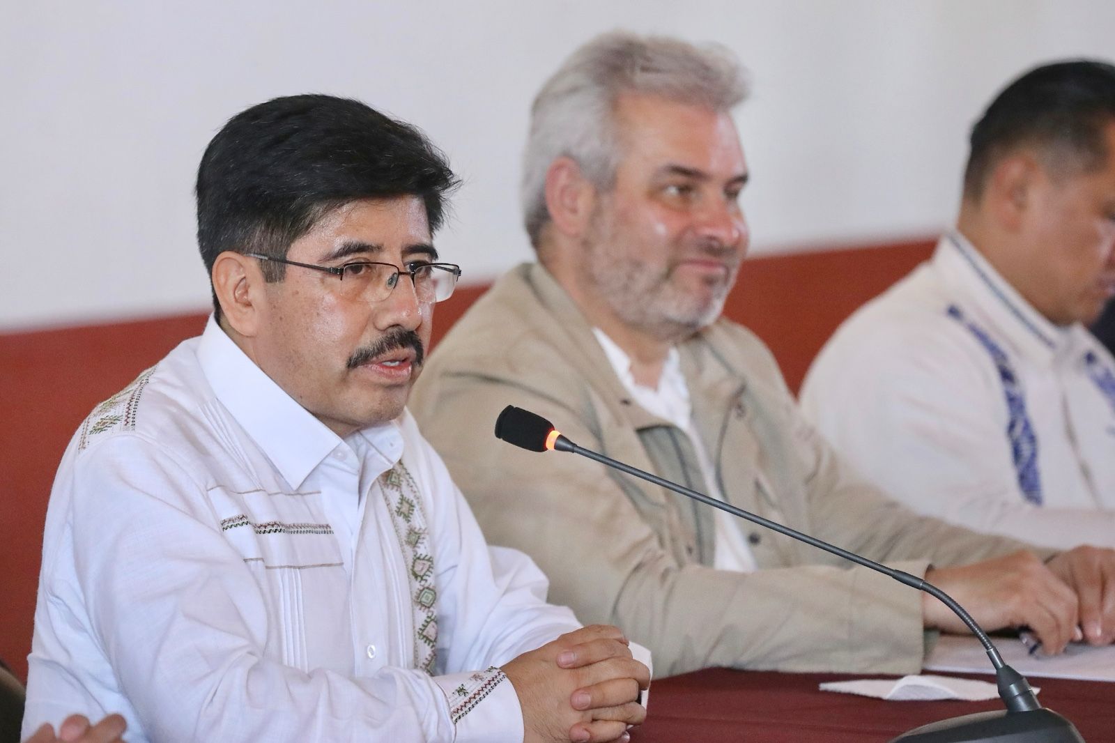 Bedolla refrenda a Hugo Aguilar Ortiz respaldo de Michoacán para transformar sistema de justicia en México.