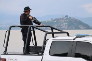 Permanentes los patrullajes terrestres, aéreos y acuáticos en lago de Pátzcuaro: SSP.