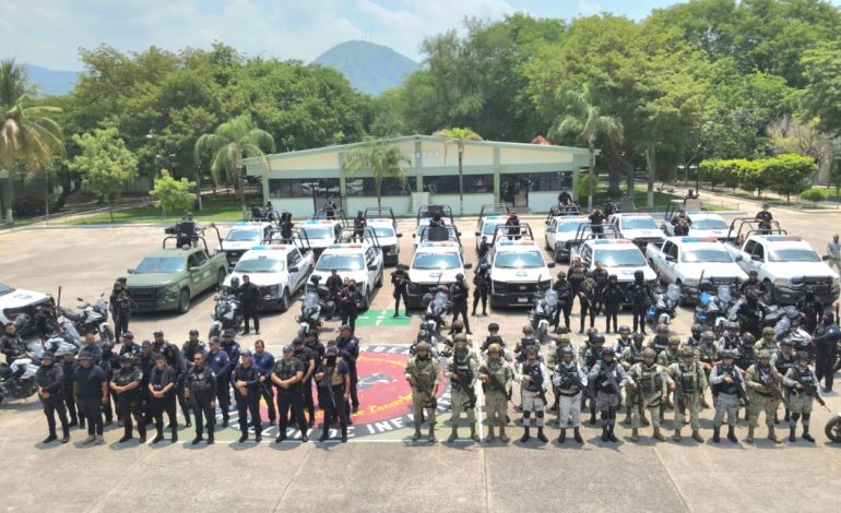 Se refuerzan acciones interinstitucionales a través de Operación Apatzingán: SSP.