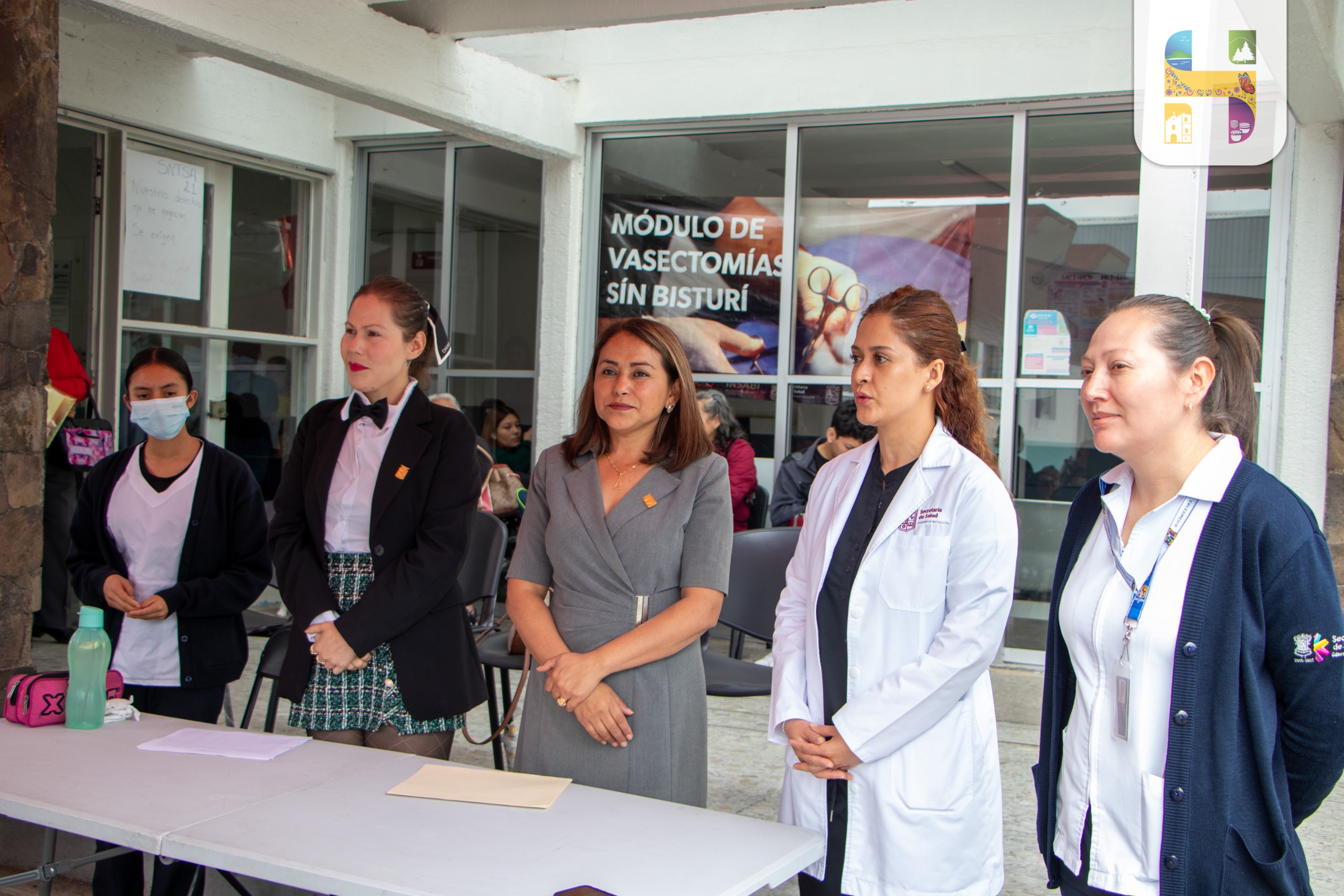 Autoridades Municipales y de Salud, inauguraron las Jornadas de Mastografía en el Centro de Salud.