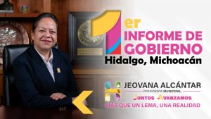 Jeovana Alcántar, Presidenta Constitucional del Municipio de Hidalgo, rendirá su Primer Informe de Gobierno.