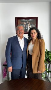 Raúl Morón se reúne con Luisa María Alcalde para impulsar la unidad en Morena.