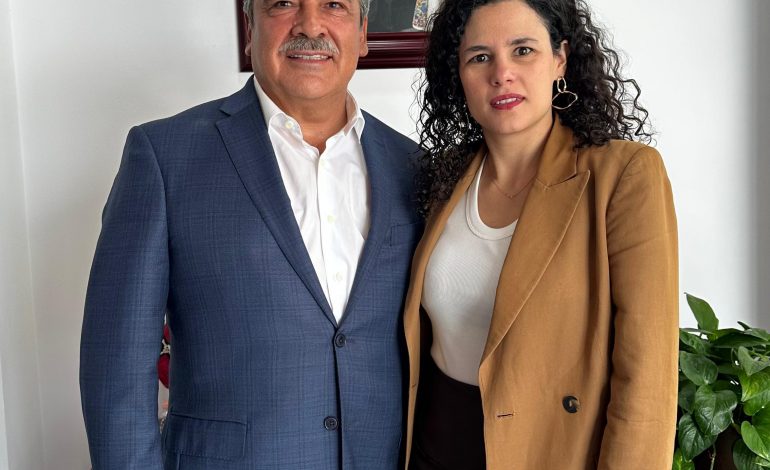 Raúl Morón se reúne con Luisa María Alcalde para impulsar la unidad en Morena.