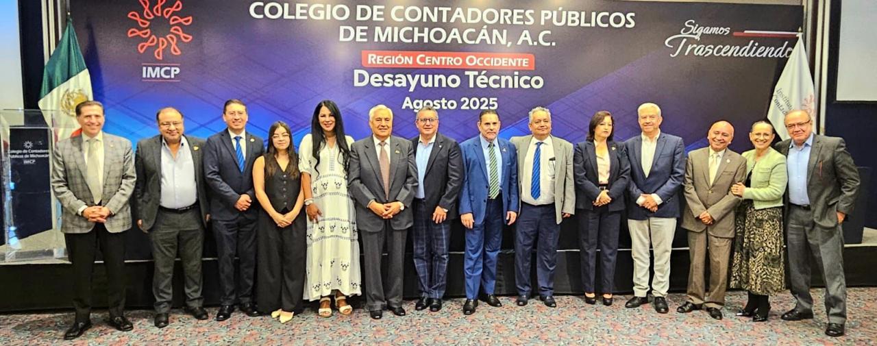 Reafirman FGE y Colegio de Contadores Públicos de Michoacán convenio de colaboración en materia de combate a la corrupción