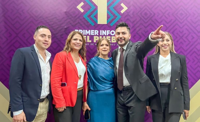 Fabiola Alanís reconoce el ejemplo de rendición de cuentas y buen gobierno del Huandacareo con Alexis Velázquez