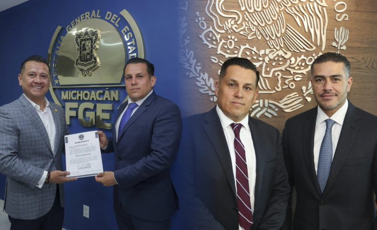 Nombra Torres Piña a José Antonio Cruz como nuevo Fiscal Coordinador de la FGE