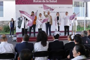 Bedolla arranca en Michoacán las Rutas de la Salud para la distribución de medicamentos