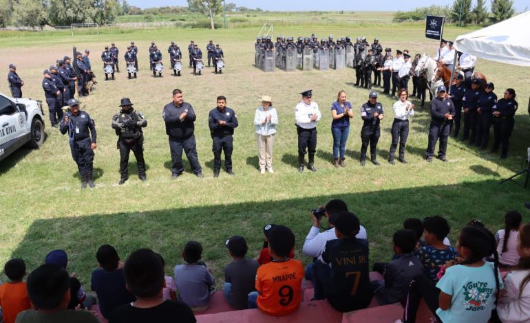 Prevención en Acción de la Guardia Civil llega a Copándaro: SSP