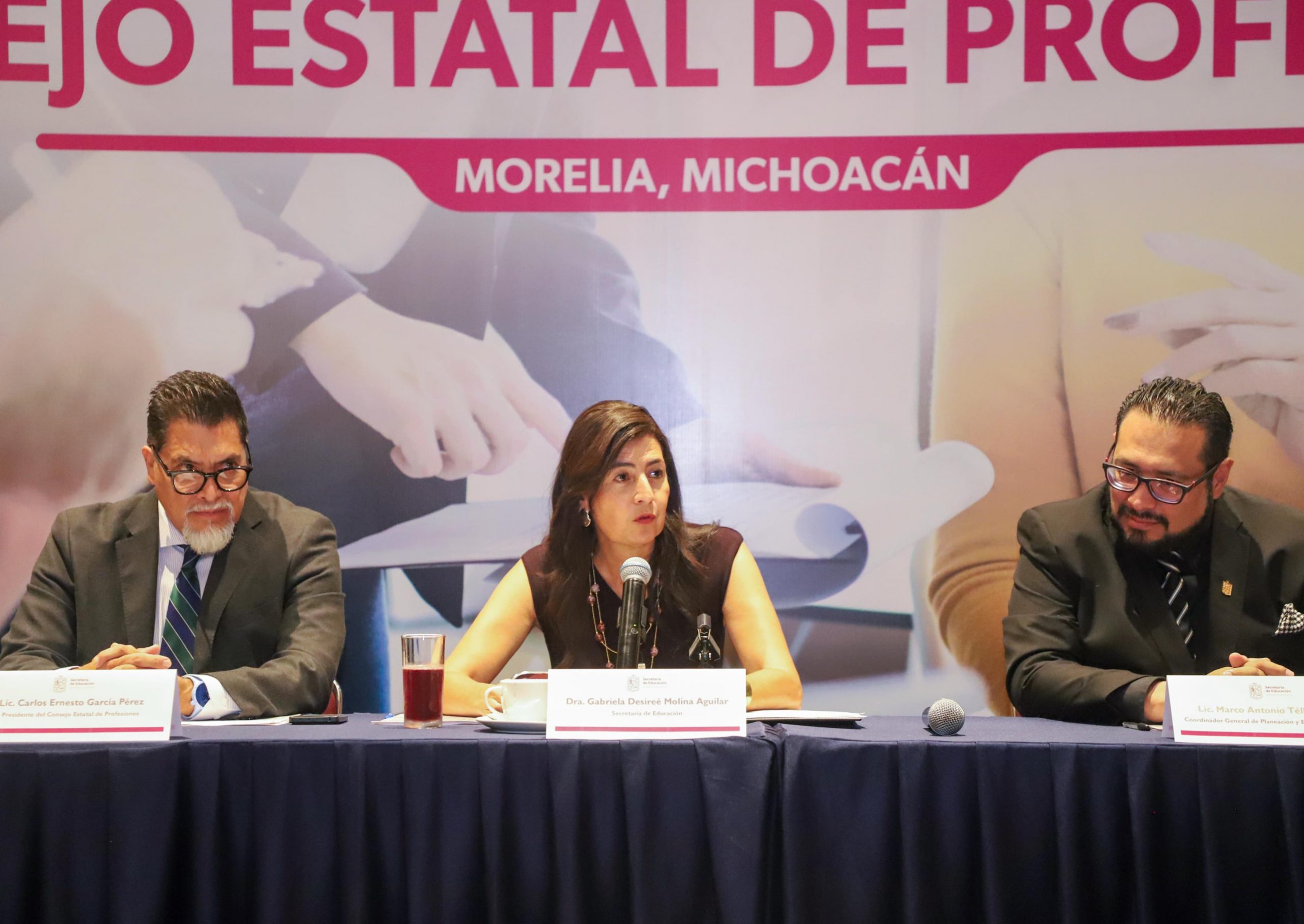 Gabriela Molina instala Consejo Estatal de Profesiones