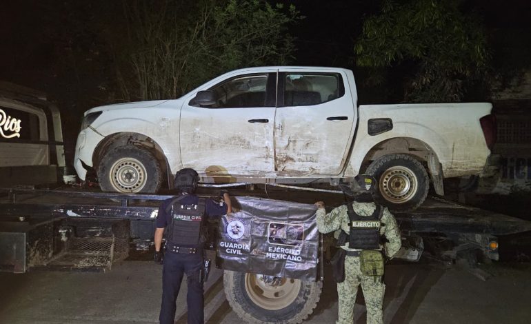 SSP asegura 4 fusiles, 4 vehículos y municiones en Operación Apatzingán: SSP