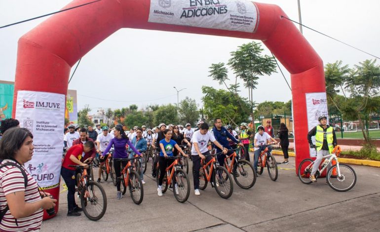 Jóvenes michoacanos corren contra las adicciones: Ijumich