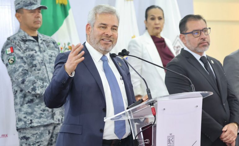 Con nuevo cuartel de la GN, 600 elementos refuerzan seguridad de Tierra Caliente: Bedolla