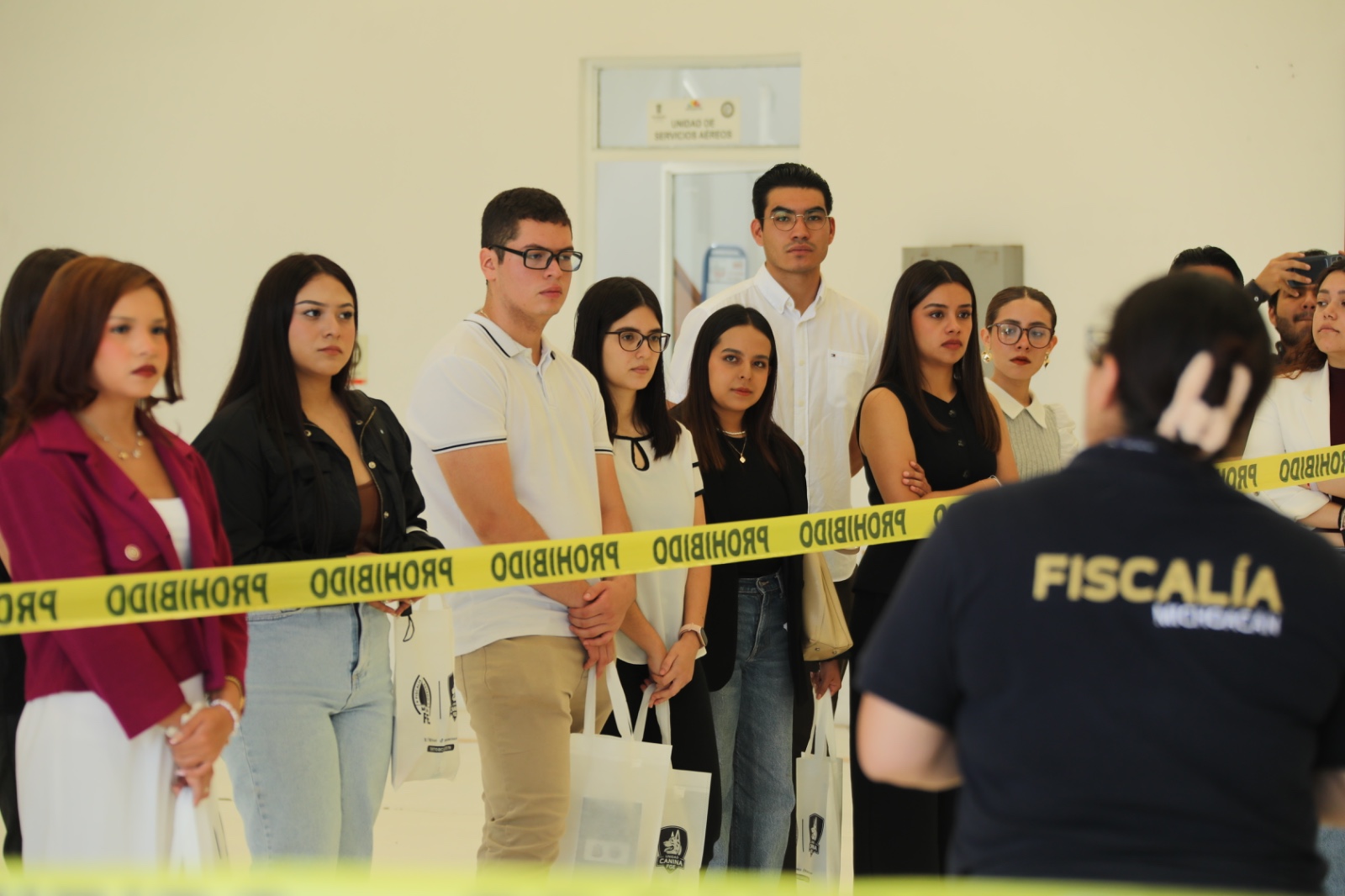 Fiscalía General promueve vinculación académica tras recibir a estudiantes de derecho de la UMSNH