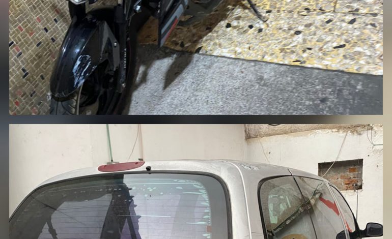 Reporte de accidente sin lesionados en Zitácuaro