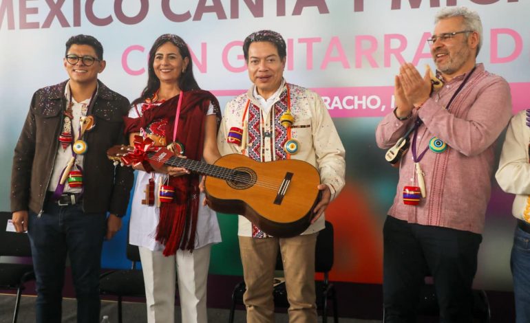 Nuevo programa de guitarras impulsa una cultura de paz: Gabriela Molina