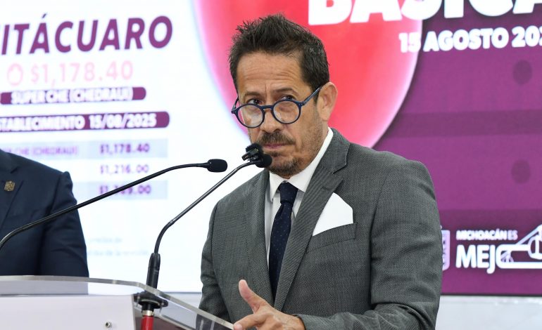 Morelia continúa con precio más bajo en la canasta básica: Sedeco