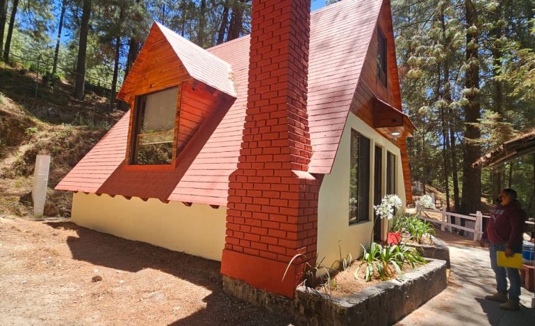 SCOP rehabilitó centro ecoturístico Rancho Viejo Los Azufres