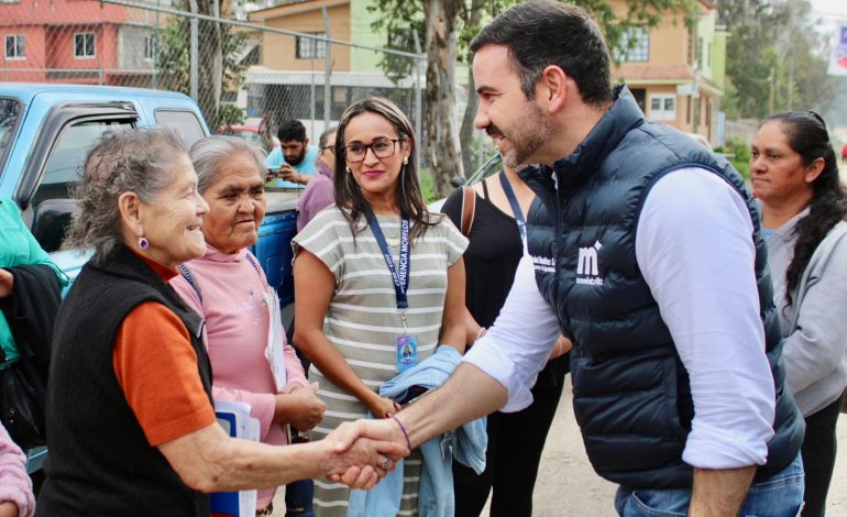 Yankel Benítez estrecha diálogo con habitantes de tenencia Morelos