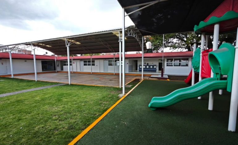 SCOP rehabilita tres Centros de Atención Infantil en Morelia