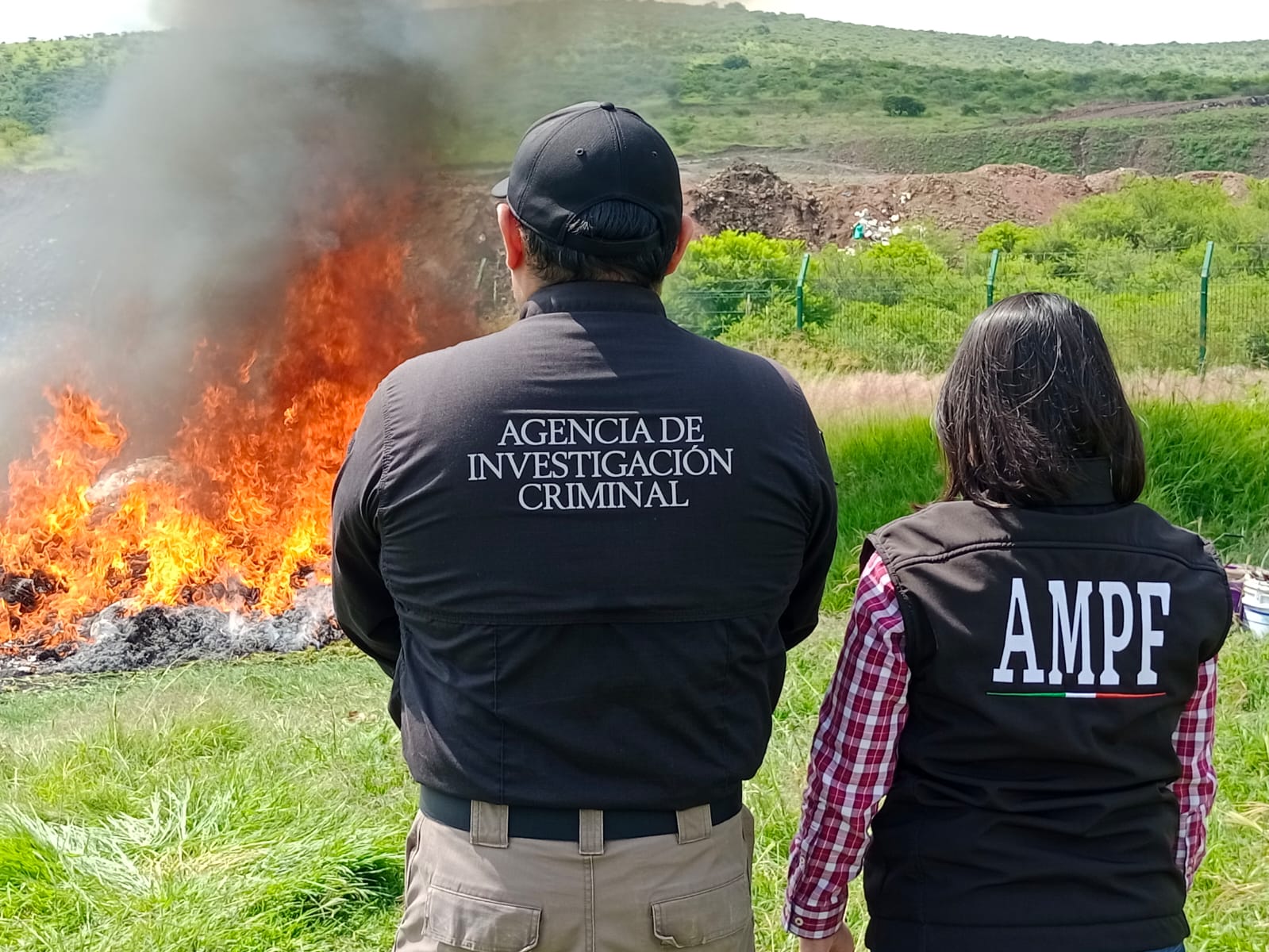​ INCINERA FGR MÁS DE 400 KILOS DE DROGAS Y MÁS DE CUATRO MIL PSICOTRÓPICOS EN MICHOACÁN