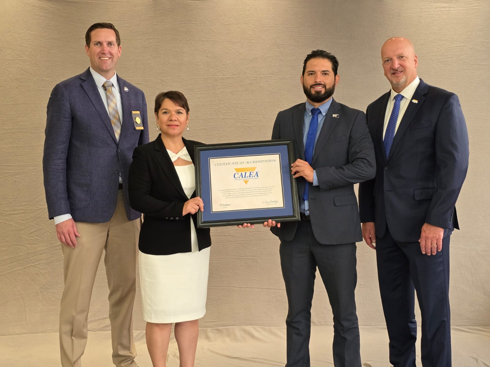 Instituto de profesionalización policial renueva acreditación internacional