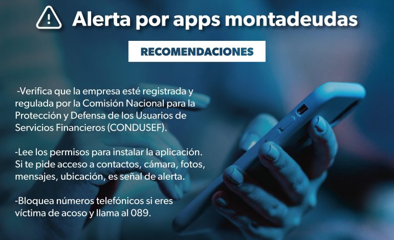 SSP advierte sobre fraudes con aplicaciones de préstamos