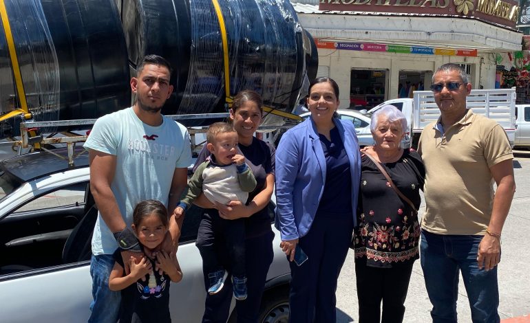 Realiza diputada Tere Herrera tercera entrega del programa Apoyo a la Vivienda