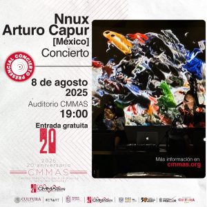 Nnux y Arturo Capur ofrecerán concierto inmersivo en el CMMAS: Secum