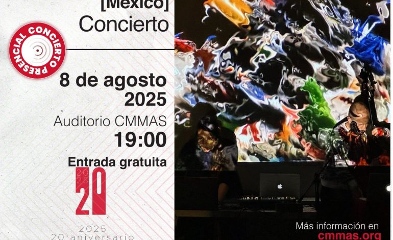 Nnux y Arturo Capur ofrecerán concierto inmersivo en el CMMAS: Secum