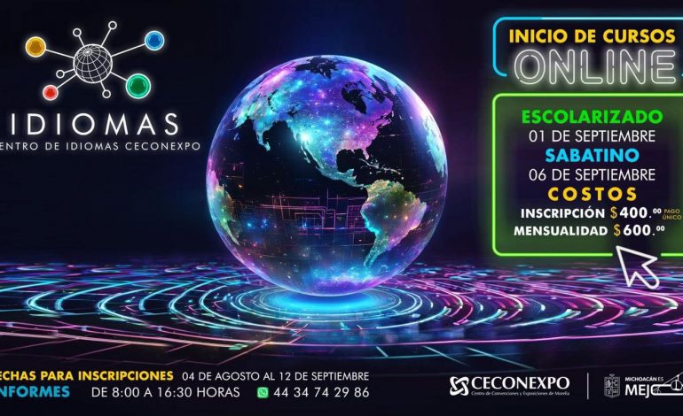 ¡Aprende inglés, francés o chino mandarín! En el Centro de Idiomas del Ceconexpo