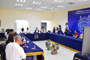 Capacita FGE a personal y estudiantes de la UMSNH en materia de prevención de extorsión