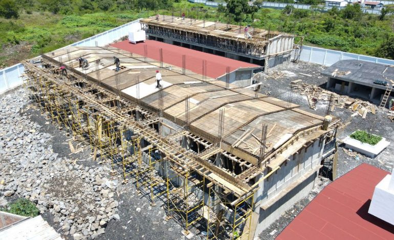 Con 70 % de avance, la nueva secundaria de Villas del Pedregal está casi lista: SCOP