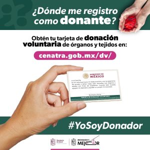 SSM invita a la población a concientizarse sobre la donación de órganos