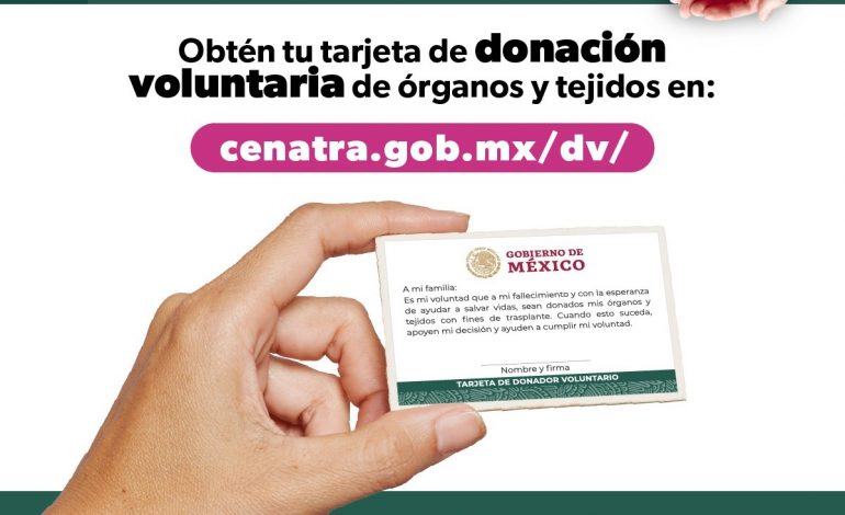 SSM invita a la población a concientizarse sobre la donación de órganos
