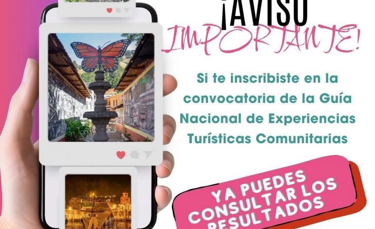 Michoacán continúa dando ejemplo en turismo comunitario a nivel nacional: Sectur