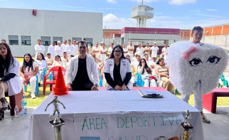 Internos del Centro Penitenciario de La Piedad reciben jornada de salud
