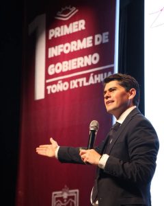 Presenta Toño Ixtláhuac, Primer Informe de Gobierno