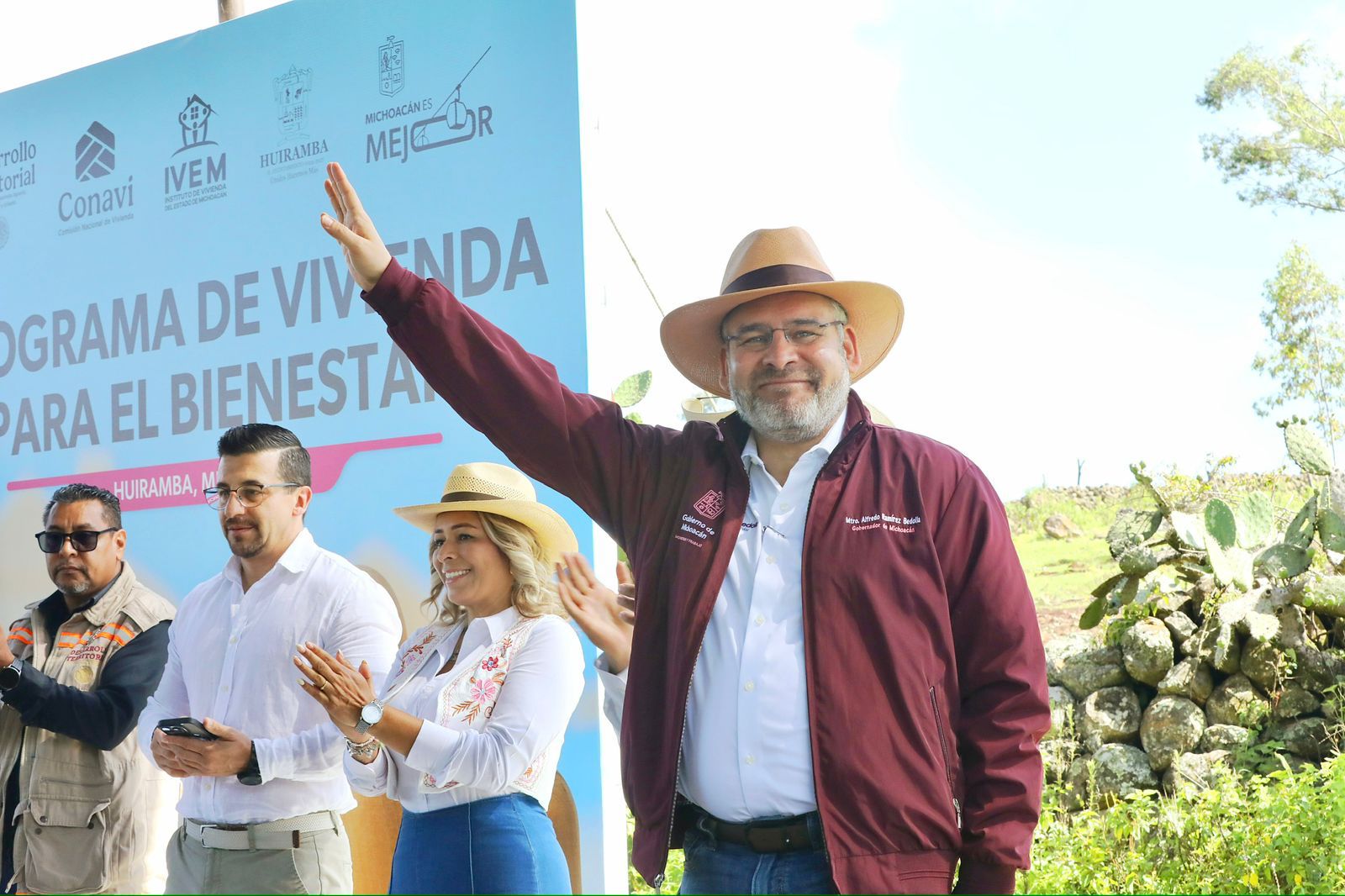 Bedolla arranca programa de vivienda de Sheinbaum; se construirán 57 mil casas en Michoacán