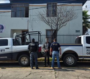 SSP y FGE detienen a hombre por homicidio calificado en Tacámbaro<br>