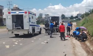 Accidente en Libramiento Norte: Menor en Motocicleta Resulta  Herido Tras Colisión.