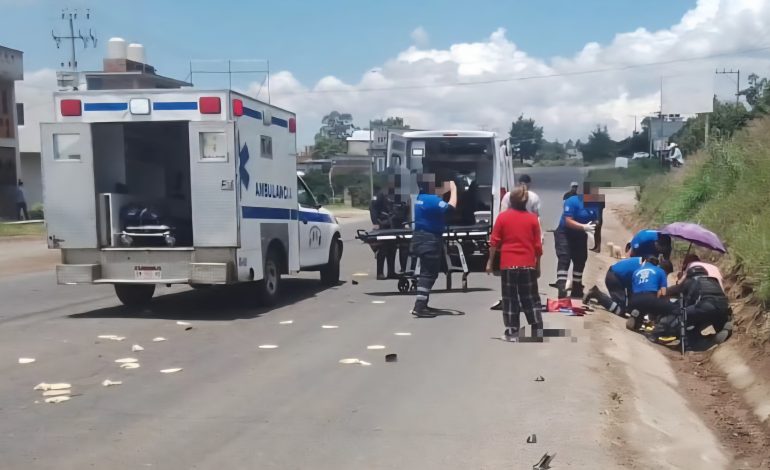Accidente en Libramiento Norte: Menor en Motocicleta Resulta  Herido Tras Colisión.