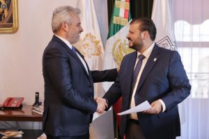 Nombra Bedolla a Raúl Zepeda como nuevo secretario de Gobierno.
