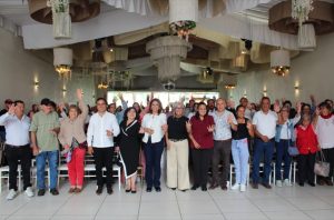 Invita Fabiola Alanís a militancia del oriente a participar en asambleas de Morena este domingo.