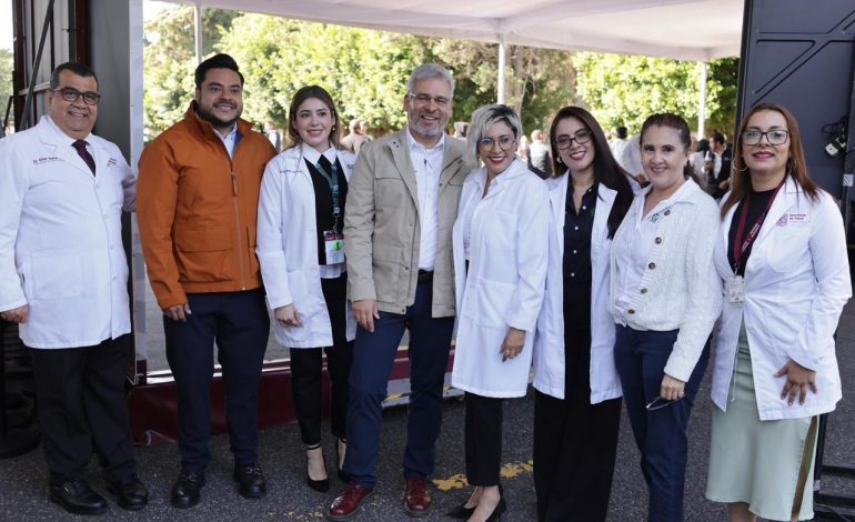 Con Rutas de la Salud de Sheinbaum se mejora salud de michoacanos: Bedolla.
