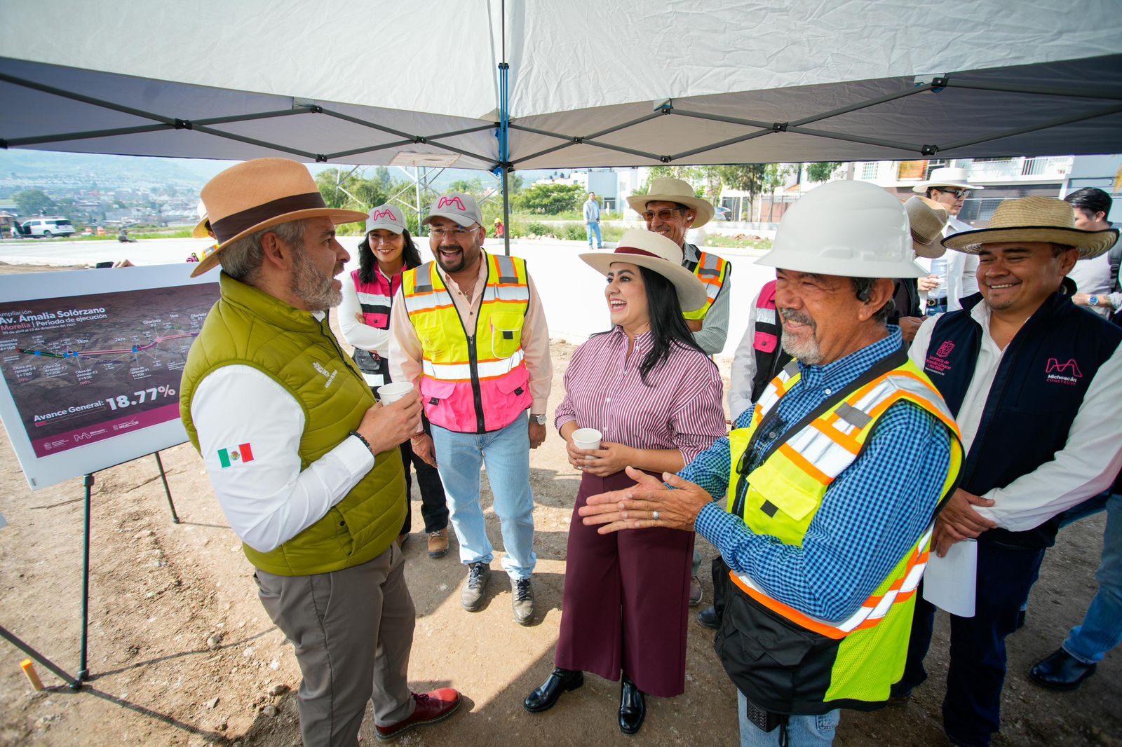 Con obras, conectamos a comunidades históricamente relegadas en Morelia: Gladyz Butanda.