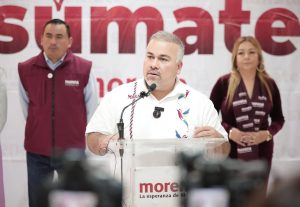 Conducta violenta de Alejandro Moreno demuestra decadencia de oposición: Jesus Mora.
