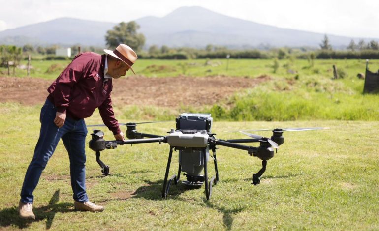 Reforestación con drones supera meta de 250 mil semillas sembradas: Bedolla.