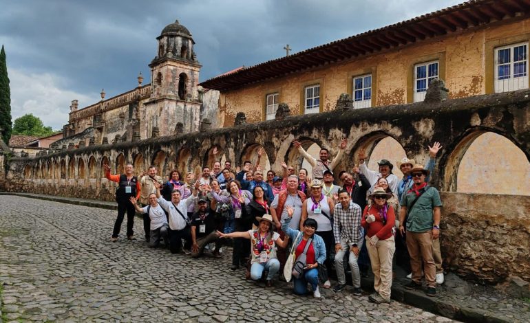 Guías de turismo descubren la esencia de Michoacán: Sectur