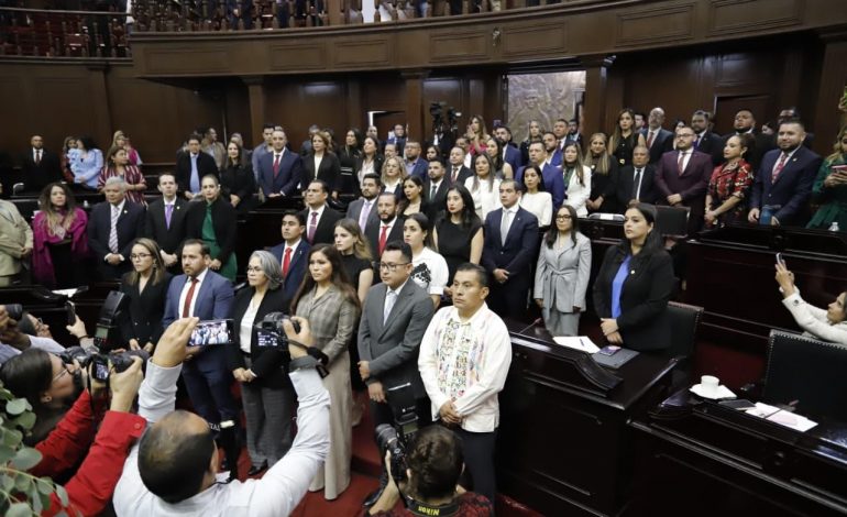 76 Legislatura tomó protesta a 109 nuevas personas juzgadoras representantes del Poder Judicial