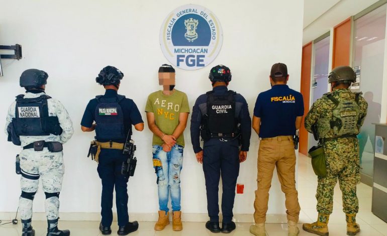 Un detenido por homicidio calificado en Zamora: SSP